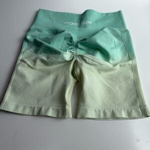 Pchee bum bike shorts green mint small